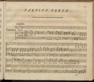 Partita Terza.