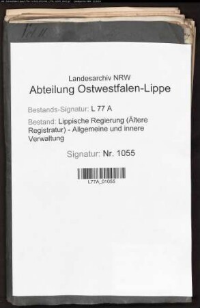 Anstellung der Auditoren und Hebungsbeamten beim Amt Horn, Bd. 2