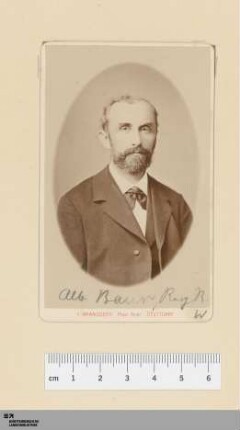 [Bildnis Albert Baur]