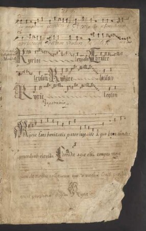 Nachträge zum Ordinarium missae (17. u. 18. Jh.)