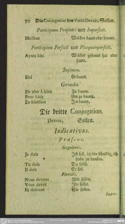 Die dritte Conjugation