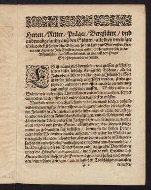 A2r-A4r, Abschrifft deß Patens
