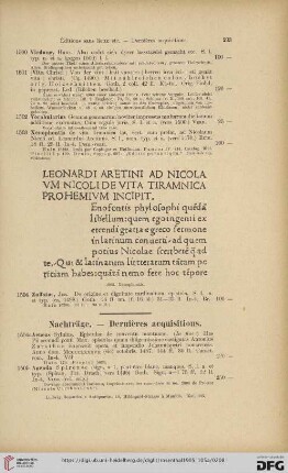 Nachträge (Nr. 1504a - 1562)