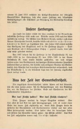 Unsere Herbergen