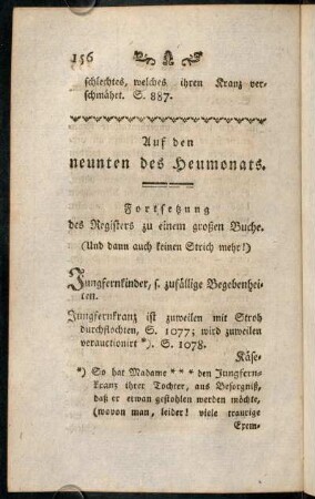 156-167, Jungfernkinder. - Künste.
