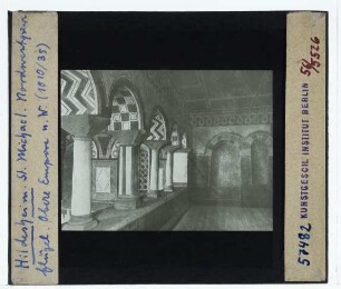 Hildesheim, St. Michael : Innenansicht, obere Empore des NW-QH