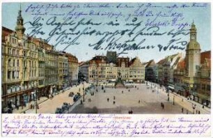 Leipzig : Marktplatz