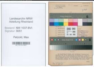 Entnazifizierung Max Petzold , geb. 27.06.1902 (Stadtinspektor)