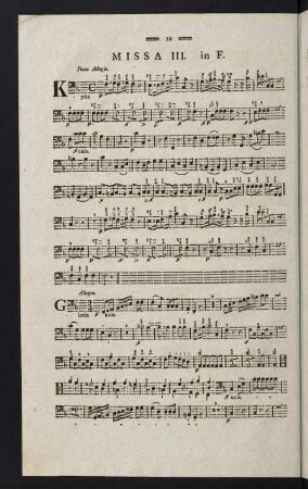 12-21, Missa III. in F. - Missa IV. in D.
