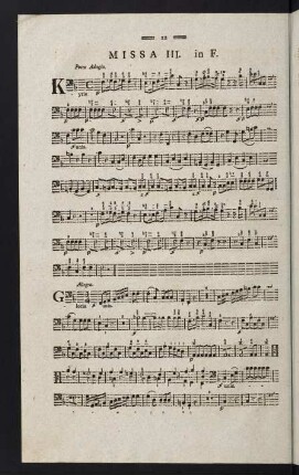 12-21, Missa III. in F. - Missa IV. in D.