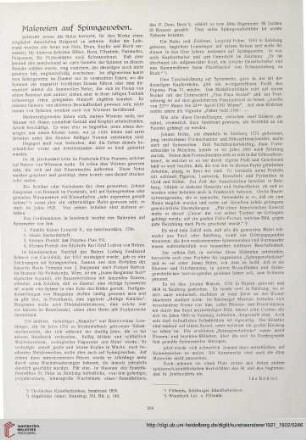3/4: Malereien auf Spinngeweben, [1]