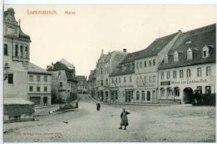 Lommatzsch. Markt