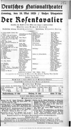 Der Rosenkavalier