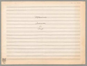 Andante, org, es-Moll - BSB Mus.ms. 17048 : Andante für Orgel