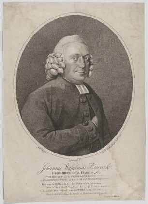 Bildnis des Johannes Wilhelmus Bouvink