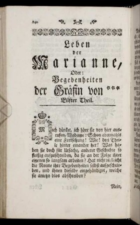 Eilfter Theil.