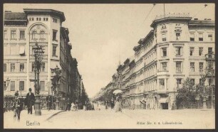 Ansichtskarte Ritter Straße, Luisenbrücke