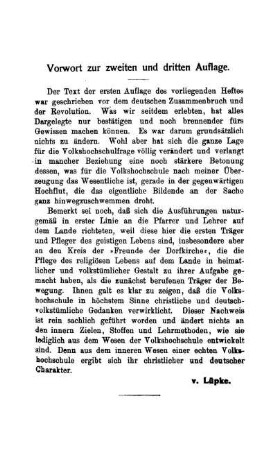 Vorwort zur zweiten und dritten Auflage.