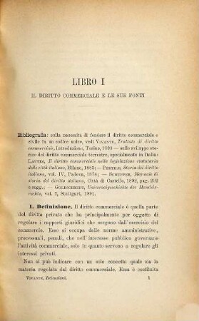Istituzioni di diritto commerciale di Cesare Vivante
