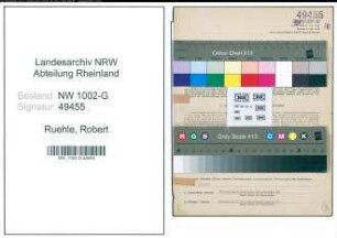 Entnazifizierung Robert Ruehle, geb. 13.08.1886 (Musikverleger)