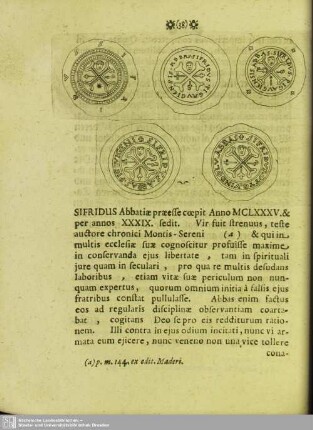 Sifridus Abbatiae …
