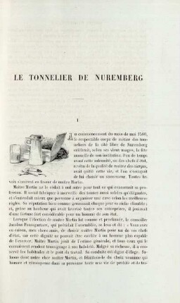 Le tonnelier de Nuremberg