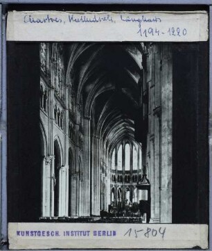Chartres, Kathedrale Notre-Dame : Langhaus