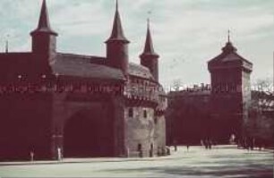 Stadttor Barbakane in Krakau