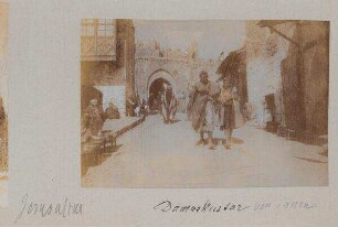 Jerusalem Damaskustor von innen