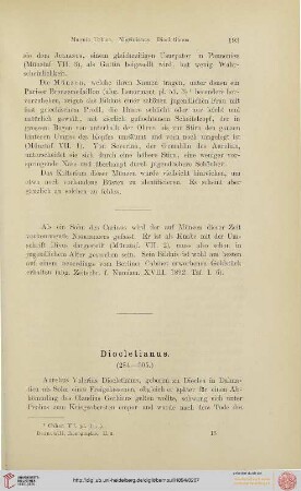 Diocletianus (284 - 305)