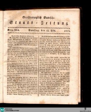 Großherzoglich-Badische Staatszeitung