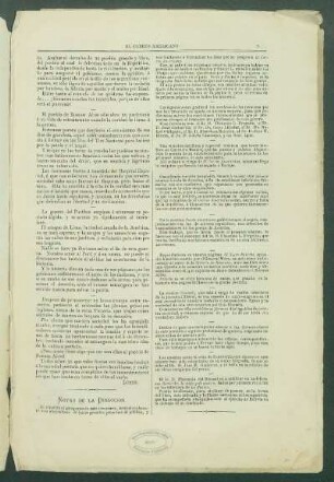 Notas de la Dirección.