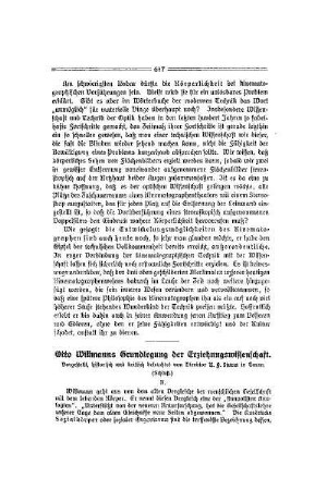 Otto Willmanns Grundlegung der Erziehungswissenschaft : (Schluß)