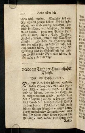 372-378, Rede am Tage der Himmelfahrt Christi