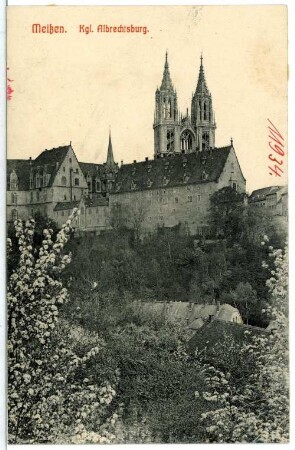Meißen. Domtürme,Kornhaus,Albrechtsburg