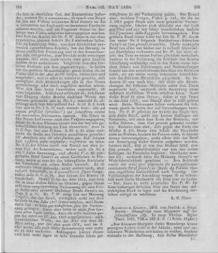 Wernek, K.: Manuscript eines Clausners auf der schwäbischen Alp. T. 1. Augsburg, Leipzig: Jenisch & Stage 1827