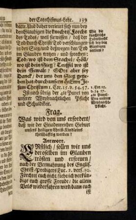 139-142, Frag. Was wird von uns erfordert, daß ...