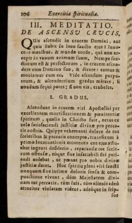 106-111, III. Meditatio; ...