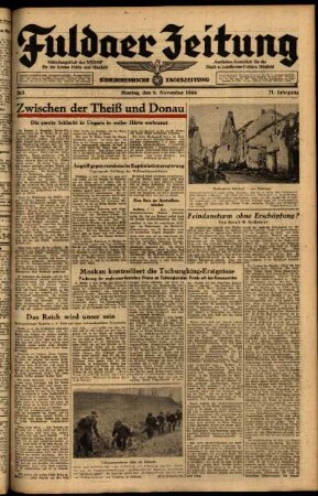Ausgabe vom Montag, den 06. November 1944.