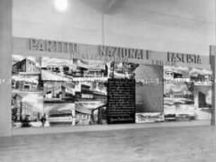Ausstellung zu Leistungen der italienischen Regierung in Venedig
