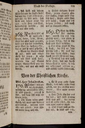 139-150, Von der Christlichen Kirche (170-184)