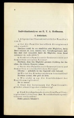 I. Erblichkeit