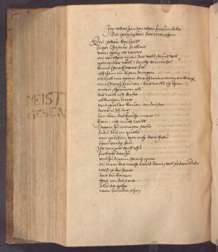 Die geitzigkeit der menschen (15.05.1533); RSM 2S/259d