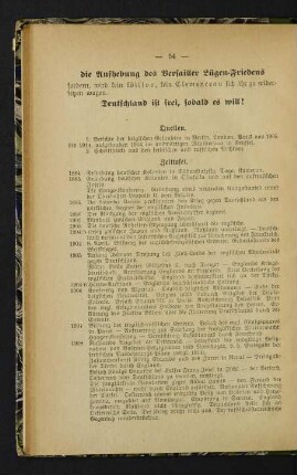 54-55, Quellen/Zeittafel