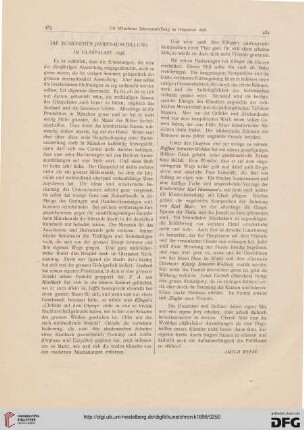 Die Münchener Jahresausstellung im Glaspalast 1898