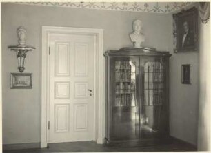 Schloss Moritzburg, Inneres, Schlossbibliothek, Dantezimmer