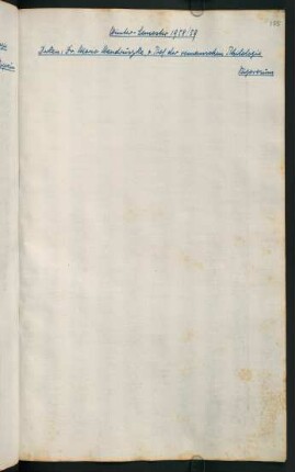 Wintersemester 1958/1959 [leer]