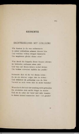 Dichterbildnis mit Colleoni