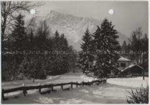 Winterlandschaft, Alpen, Hochkalter