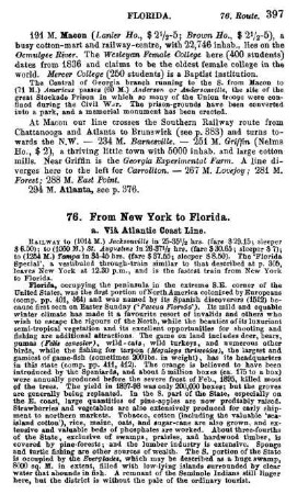 From New York to Florida
